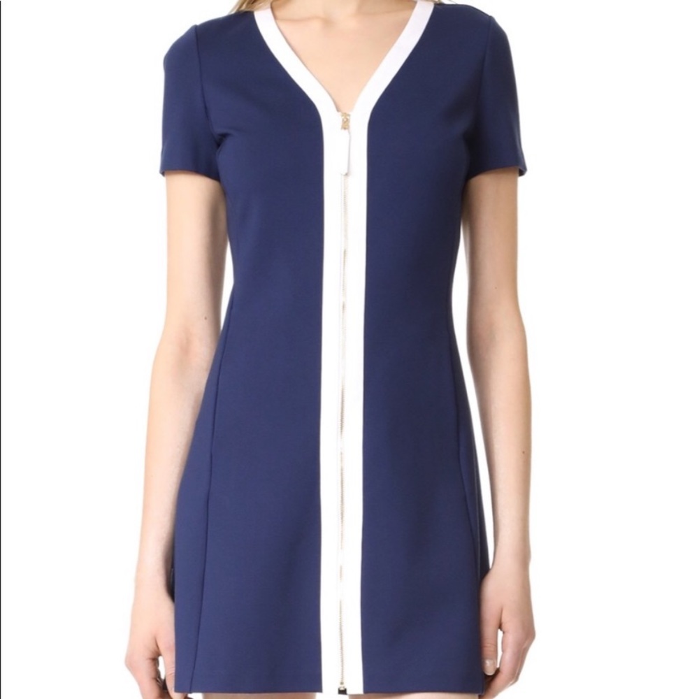 Tory Burch blue Kimberly mini dress